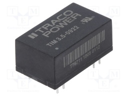 Converter: DC/DC; 3.5W; Uin: 4.5÷12V; Uout: 12VDC; Uout2: -12VDC