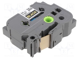 Tape; Width: 24mm; Colour: black; Character colour: golden; L: 8m