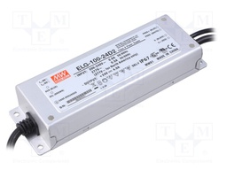 Power supply: switched-mode; LED; 96W; 24VDC; 4A; 100÷305VAC; IP67