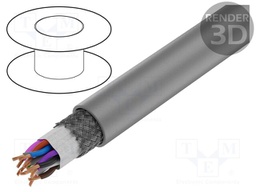 Wire: control cable; SUPER-PAAR-TRONIC-C-PUR; 6x2x0,25mm2; PUR