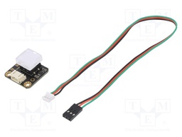 Module: button; 3.3÷5VDC; 27x26.5mm; Backlight colour: red