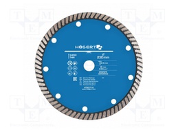 Cutting diamond wheel; Ø: 230mm; Øhole: 22.2mm; Disc thick: 2mm