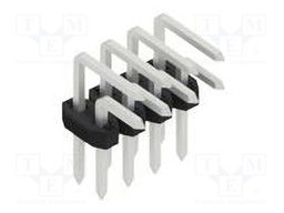 Connector: pin strips; pin header; male; PIN: 8; 2mm; THT; 2x4; 100V