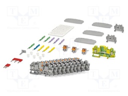 Screw terminal; TS35 x 15,TS35 x 7.5; Kit: splice terminals
