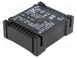 Transformer: encapsulated; 10VA; 115/115VAC; 12V; 12V; 416mA; 416mA