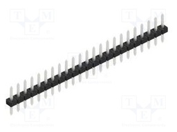 Connector: pin strips; pin header; male; PIN: 23; 2mm; THT; 1x23