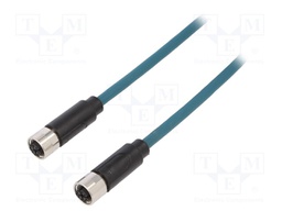 Cable: for sensors/automation; PIN: 8; female; X code-ProfiNET