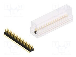 Connector: pin strips; pin header; male; PIN: 36; 2.54mm; SMT; 2x18