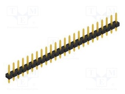 Connector: pin strips; pin header; male; PIN: 24; 2.54mm; THT; 1x24