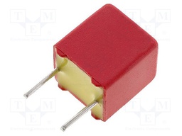Capacitor: polypropylene; 1nF; 100VDC; 5mm; ±2.5%; 4.5x6x7.2mm