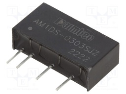 Converter: DC/DC; 1W; Uin: 2.97÷3.63V; Uout: 3.3VDC; Iout: 303mA