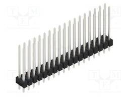 Connector: pin strips; pin header; male; PIN: 36; 2.54mm; THT; 2x18