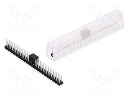 Connector: pin strips; pin header; male; PIN: 68; 2.54mm; SMT; 2x34