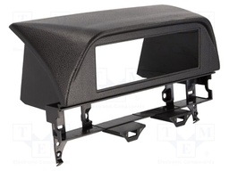 Radio frame; Mazda; Mazda 6 2002->2008; black; Version: 1 DIN