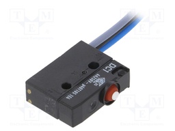 Microswitch SNAP ACTION; SPDT; 6A/250VAC; ON-(ON); Pos: 2; IP67
