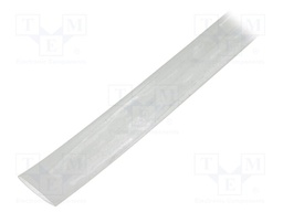 Heat shrink sleeve; flexible; 2: 1; 19mm; L: 10m; transparent