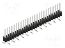 Connector: pin strips; pin header; male; PIN: 25; 1.27mm; SMT; 1x25