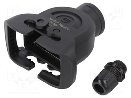 Enclosure: for rectangular connectors; Han Eco B; size 10B; M20