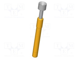 Test needle; Operational spring compression: 4mm; 8A; Ø: 4mm; 3N