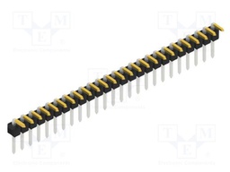 Connector: pin strips; pin header; male; PIN: 25; 2.54mm; THT; 1x25