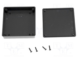 Enclosure: multipurpose; X: 80mm; Y: 80mm; Z: 20mm; 1551 MINI; ABS