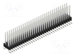 Connector: pin strips; pin header; male; PIN: 64; 1.27mm; SMT; 2x32
