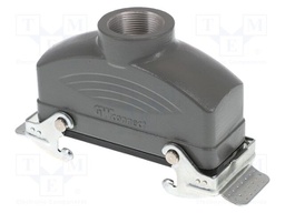 Enclosure for connectors: HDC; -40÷125°C; for cable; IP66