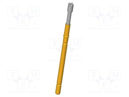 Test needle; Operational spring compression: 4mm; 5A; Ø: 1.8mm