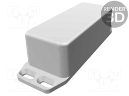 Enclosure: multipurpose; X: 39mm; Y: 93mm; Z: 31mm; with fixing lugs