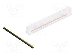 Connector: pin strips; pin header; male; PIN: 30; 2.54mm; SMT; 1x30
