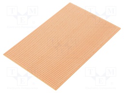 Board: universal; single sided,prototyping; W: 150mm; L: 100mm
