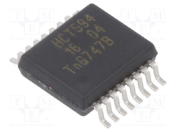 IC: digital; 8bit,shift register; SMD; SSOP16; Series: HCT