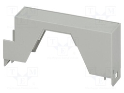 Upper housing; grey; ME 22,5; X: 22.6mm; Y: 99mm; Z: 45.85mm