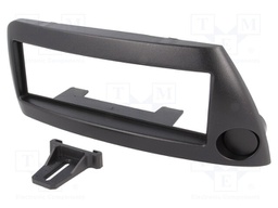 Radio mounting frame; Ford; 1 DIN; black