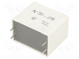 Capacitor: polypropylene; DC-Link; 10uF; ESR: 6.3mΩ; C4AE; THT; ±5%