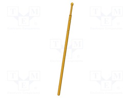 Needle-like test probe; Operational spring compression: 0mm