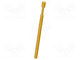 Test needle; Operational spring compression: 4mm; 8A; Ø: 2mm