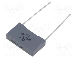 Capacitor: polypropylene; 10nF; 22.5mm; ±5%; 26.5x6x15mm; 11kV/μs