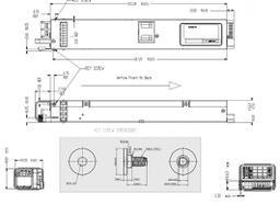 Converter: DC/DC; 1.5kW; Uin: -72÷-40V; Uout: 12VDC; Uout2: 12VDC