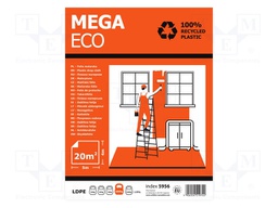 Painting foil; L: 5m; Width: 4m; black