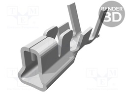 Contact; female; 0.13÷0.36mm2; tinned; crimped; cut from reel