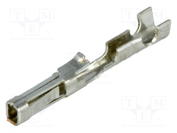 Contact; female; 30AWG÷24AWG; SL; tinned; crimped; cut from reel