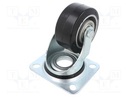 Transport wheel; Ø: 80mm; W: 38mm; H: 105mm; torsional; 150kg