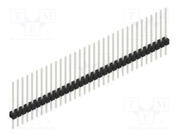 Connector: pin strips; pin header; male; PIN: 33; 2.54mm; THT; 1x33
