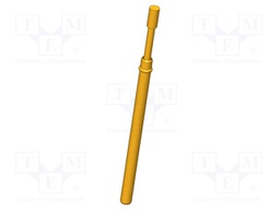 Test needle; Operational spring compression: 4mm; 8A; Ø: 1.5mm