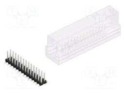 Connector: pin strips; pin header; male; PIN: 28; 2.54mm; SMT; 2x14