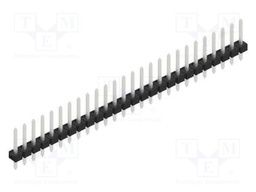 Connector: pin strips; pin header; male; PIN: 26; 2.54mm; THT; 1x26