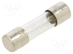 Fuse: fuse; time-lag; 250mA; 250VAC; cylindrical,glass; 5x20mm