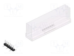 Connector: pin strips; pin header; male; PIN: 6; 2mm; SMT; 1x6; 100V