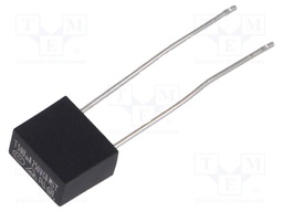 Fuse: fuse; 500mA; 250VAC; 8,35x4,3x7,7mm; MST